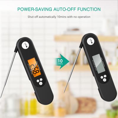 Digital Food Thermometer BBQ Kitchen Thermometer for Meat Water Milk Cooking Food Probe Waterproof Thermometer