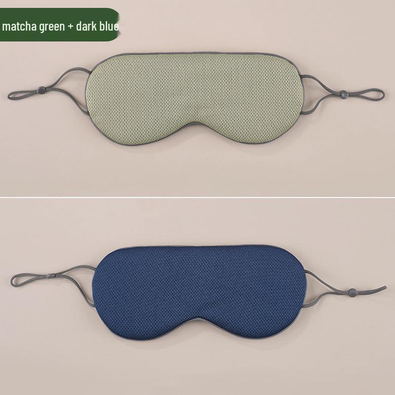 Reversible Sleep Eye Mask: Warm & Cool Sides, Adjustable, Unisex, Breathable, Full Blackout.