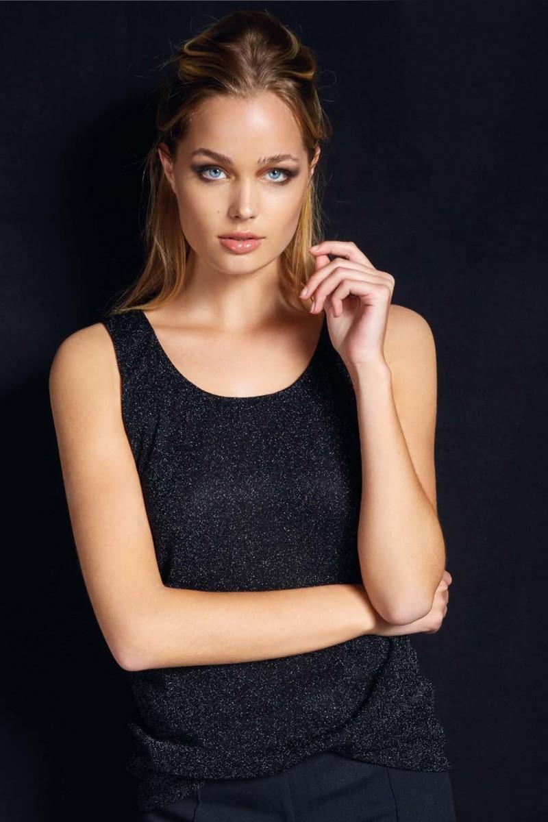 

Майка Jadea (50933) 46(L) прозорий колір чорний