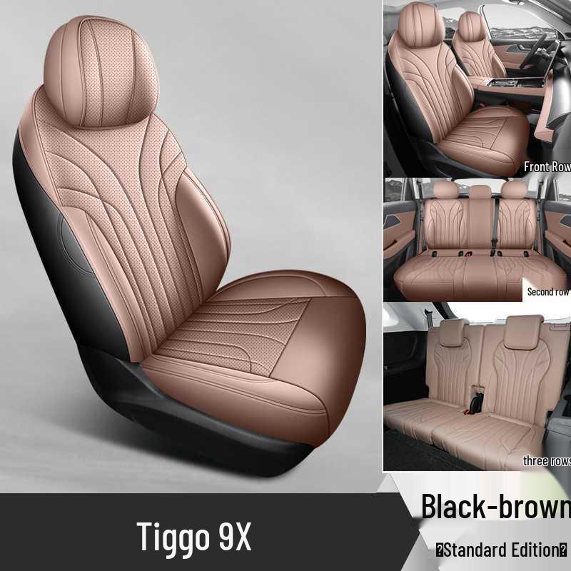 Chery Tiggo 9 & 9x Sitzbezüge: Vollumrandung, Ganzjahres, Fünfsitzer-Kissen