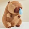 Capybara Sleepy Plush Hug Pillow - Birthday Gift for Girlfriend