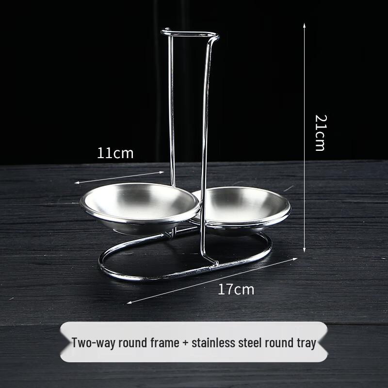 

Stainless Steel Spoon & Lid Rest Drip Tray Holder