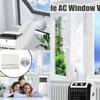 Mobile Air-Conditioning Casement Window Seal Kit No-Drill Appliance Exhaust Ventilation Attachment For Travel DormitoryApartment