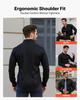 Men's Button Up Shirt, Mens Long Sleeve Wrinkle-free Button Down Dress Shirts, Slim Fit Soft Stretch Fabric for Business Casual or Formal, Work,