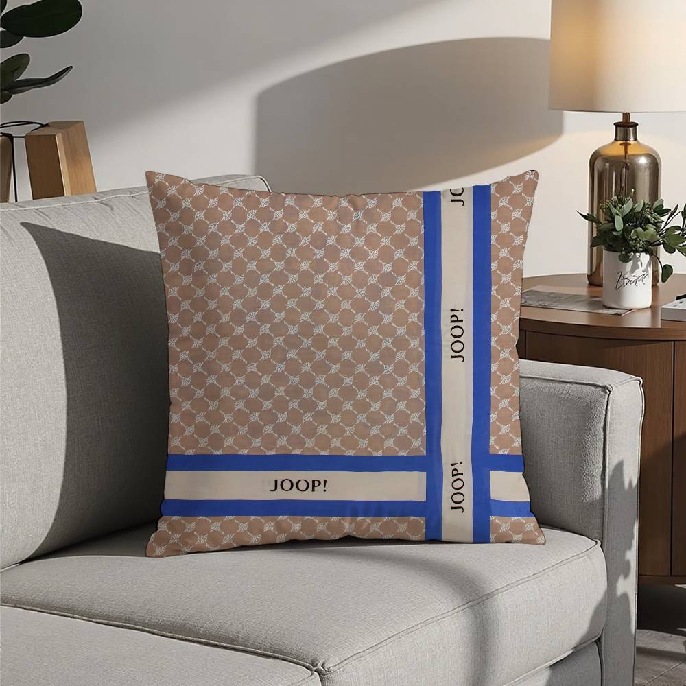 

Fishion J-Joops Pillow Case Sofa Decorative Home Double-sided Printing Short Plush Cushion Pillow Cover Holiday Gift 18x18Inch