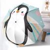 1 Stück Pinguin Regenbogen Automatischer Öffnungs-/Schließschirm, 8-Rippen stabile Struktur, Tragbarer Reise Regenschirm, Partys, Tägliche Nutzungc09