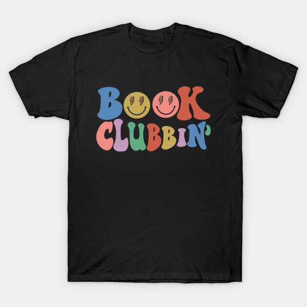 Book Clubin Librarian Literature Lover Book Nerd Bookworm T-Shirt S-5XL S