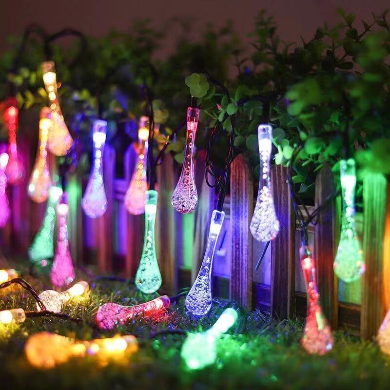 Джинъю Уличные Светодиодные Гирлянды на Солнечной Батарее