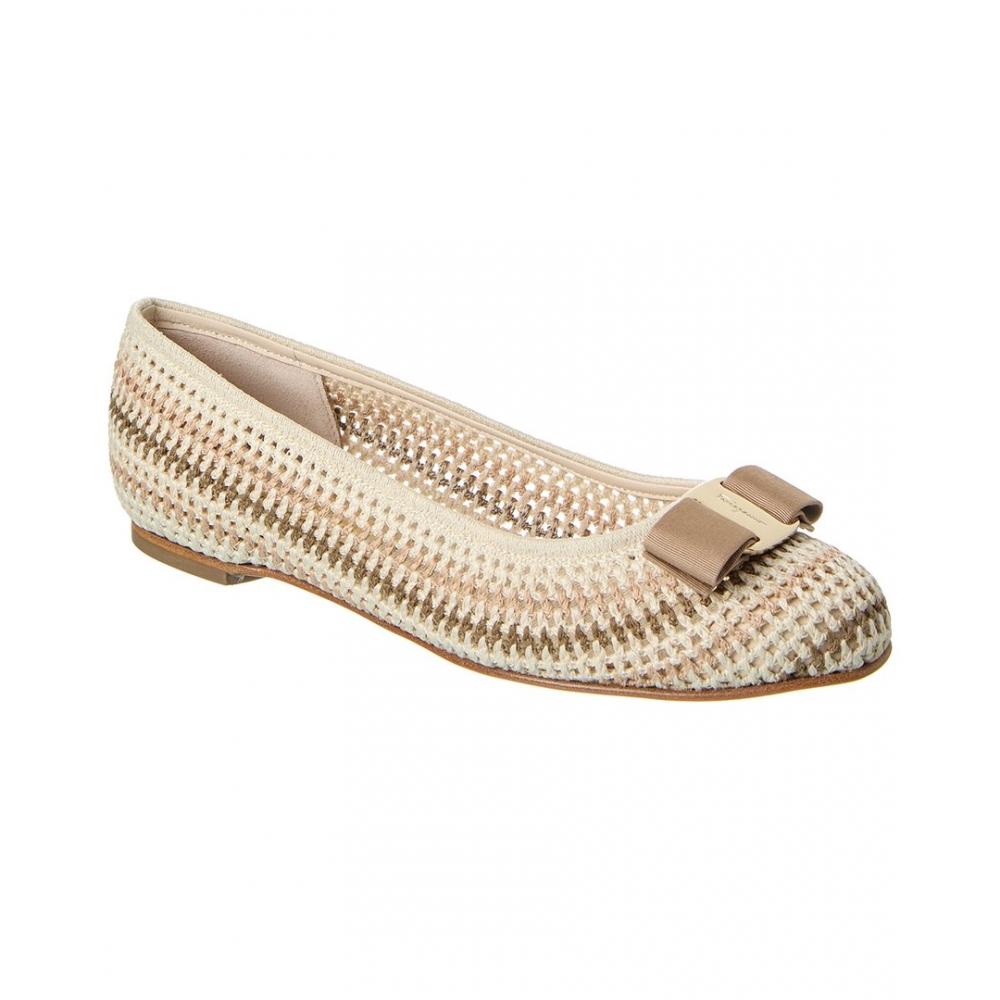 

Salvatore Ferragamo Ferragamo Varina Флэт белый