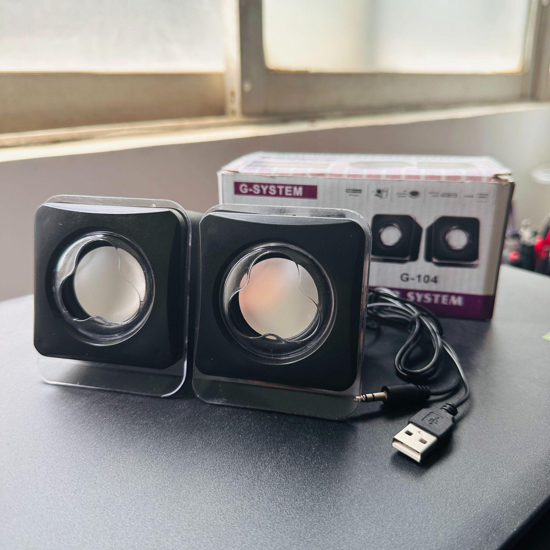 

E-02A Портативный мини-USB-динамик для телефона, компьютера и ноутбука