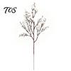 Realistic Silk Flowers for Stands Artificial Fall Indoor Outdoor Decor, Weatherproof Autumn Floral Warm Tones Arrangements with Flexible Stems