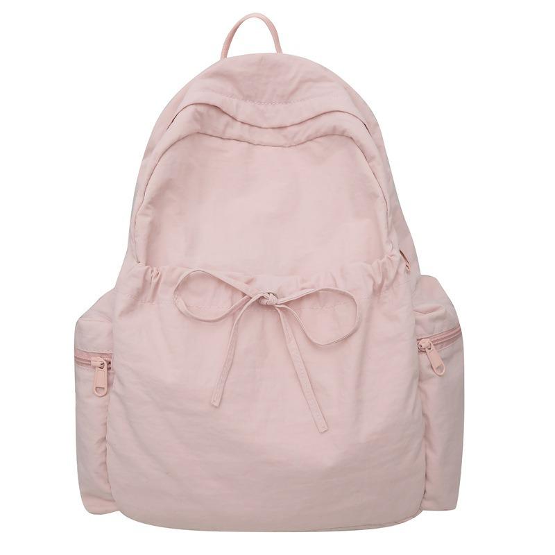 

Korean Style Women s College Backpack - Large Capacity, Casual, Niche Design рожевий