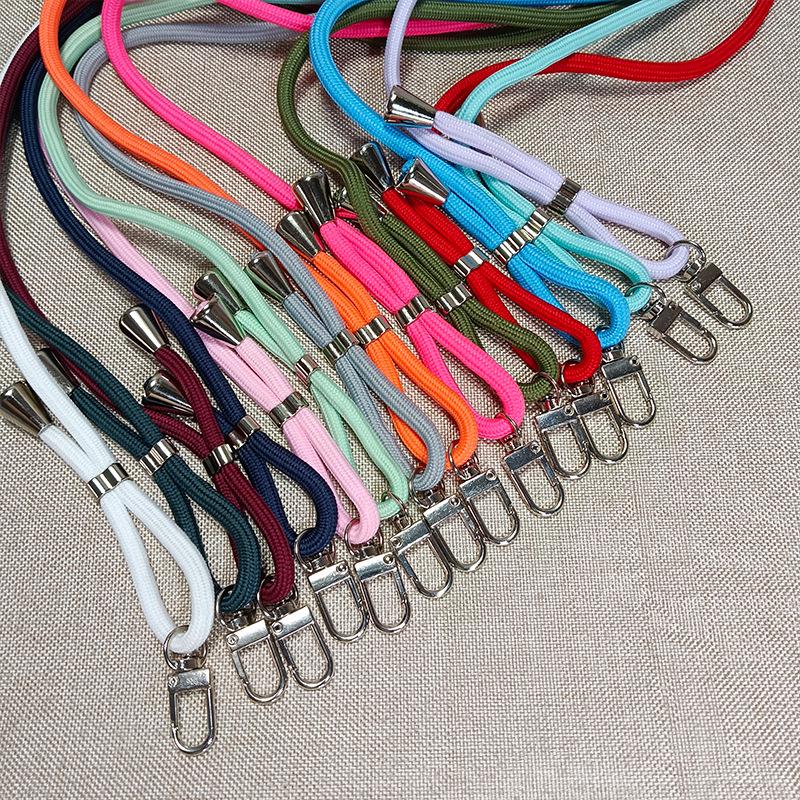 Adjustable Phone Strap with Diagonal Lanyard and Anti-Lost Chain, Wearable as a Crossbody Mobile Case Lanyard