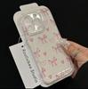 Pink Bowknot Love Heart Case For infinix Note 30 40 50S Hot 60 50 Pro 40i 30i Smart 8 Pro 10PLUS GT30 TECNO SPARK 20 20C Cover