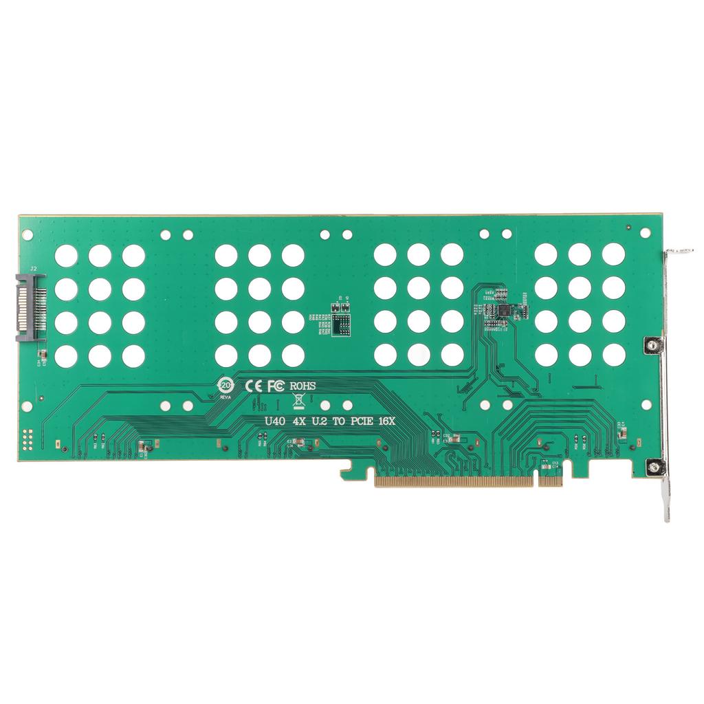 Riser Card PCIE3.0 X16 M.2 U.2 SSD Hard Drive Expansion Adapter Card NVMe To PCIe Card