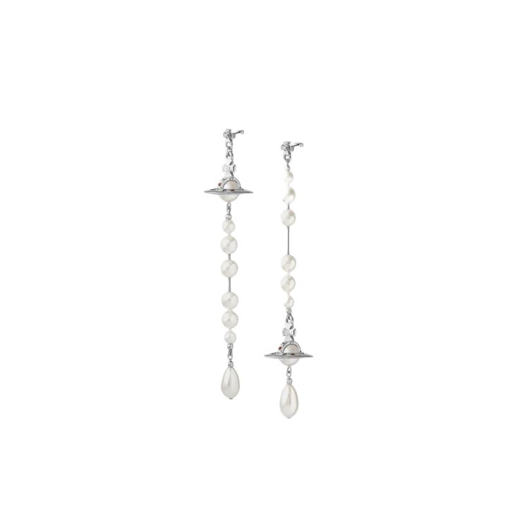 Vivienne Westwood Broken Pearl Earrings Women earrings 6203000202P128P128 Box