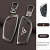 Zinc Alloy Leather Car Remote Key Cover Fob Case Protector Holder Shell For MAXUS G90 MPV MIFA 9 2022 Keychain Accessories