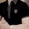 Men's 2026 Summer Trendy Luxury Short-Sleeve Polo Shirt