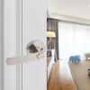 Bedroom Door Lock Tubular Lever Lock Aluminum Alloy Door Lock Handle Door Lock Set Room Door Adjustable Solid-state Lock