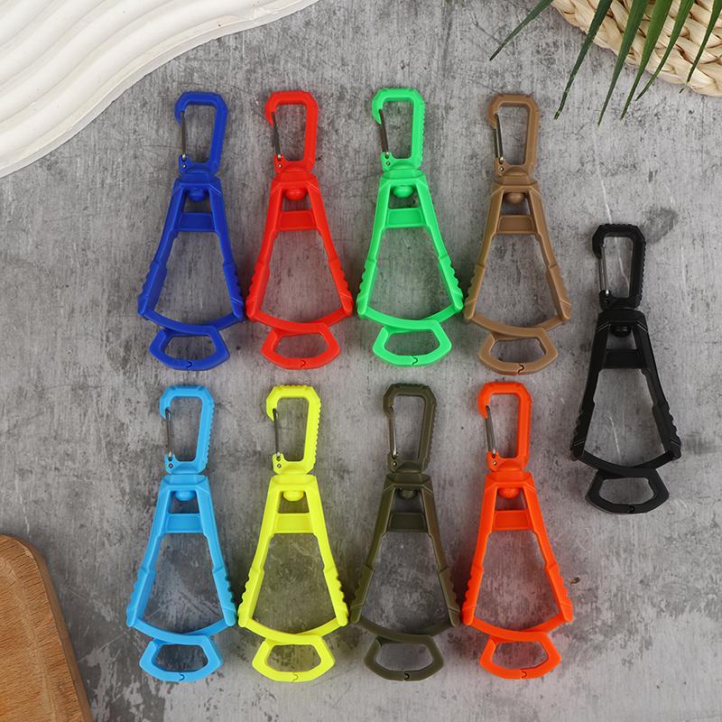 Outdoor Schutzhandschuhe Clip Aufhänger Mehrzweck Sicherheits Arbeitshandschuhe Halter Anti-Drop Handschuh Schnalle Hüft Schnalle Klemme