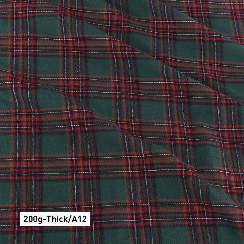 Medium/Thick Classic Stylish Scottish Checks Polyester Cotton Fabric for Sewing Clothes Skirts Dresses Tartan Designer Fabric