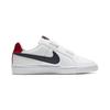 Nike Comfortable Low Top Skateboard Shoes White Blue Red Kids' 833536-107