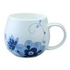 Milano Duo Mug, 360cc, Blue, Plum Blossom Balloon Shape, Heartwarming Design, Microwave and Dishwasher Safe, Gift Boxed, 52442-2816
