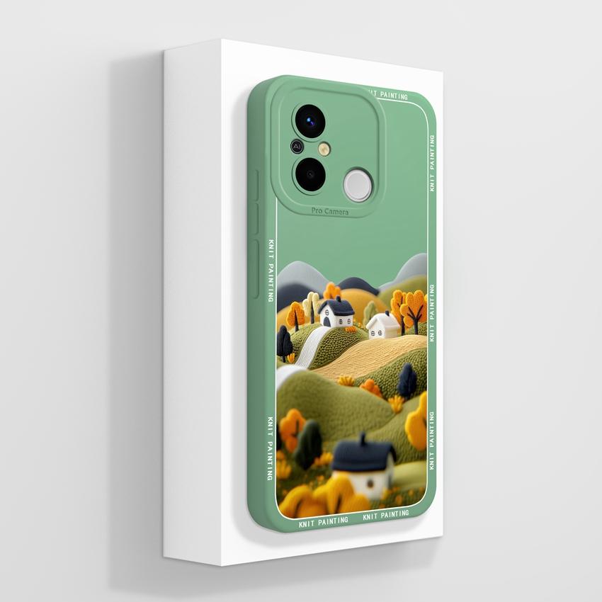 For Redmi 12C 13C 14C 10C 13R 14R 11A 15A Cute Cartoon Cat Phone Cover Liquid Silicone High Quality Anti Slip Durable Protective Case For Redmi Casing