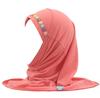 Kids Girls Muslim Beautiful Hijab Islamic Arab Scarf Shawls Flower Pattern Ramadan