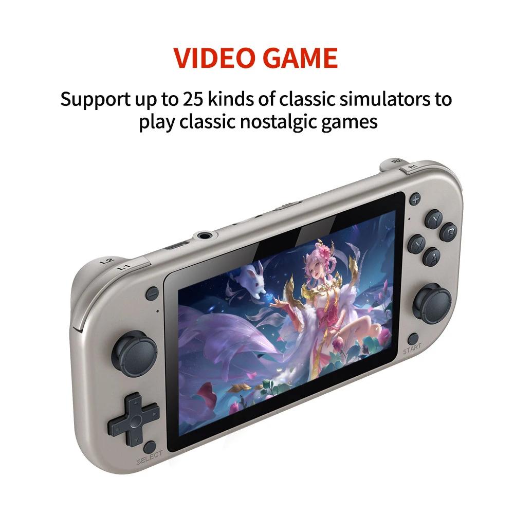 M17 Retro Game Handheld Game Player 4.3 Inch 480*272 LCD Screen Retro Video Game Console Emuelec Built-in Game 25 Emulators