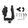 Adjustable Handlebar Cup Holder Bottle Mount Bracket 25Mm Black For Motorcycle