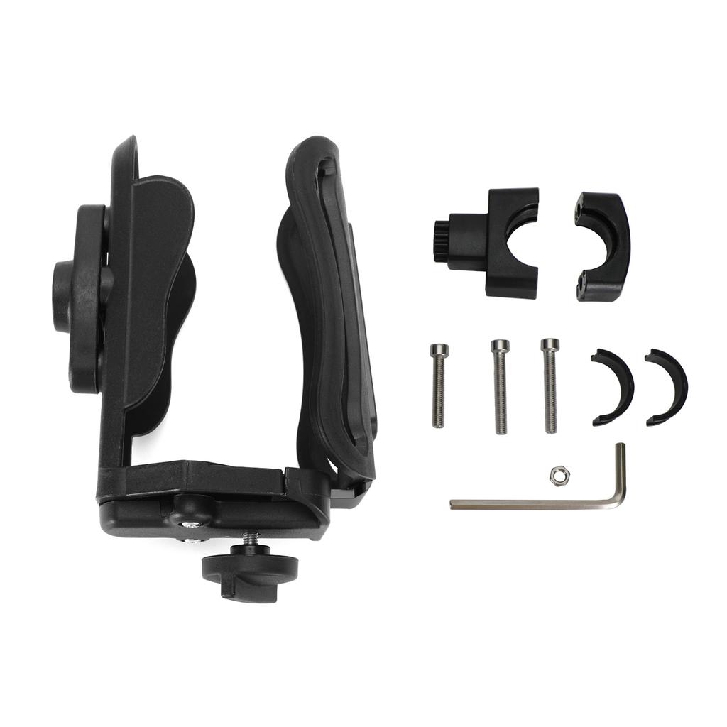 Adjustable Handlebar Cup Holder Bottle Mount Bracket 25Mm Black For Motorcycle