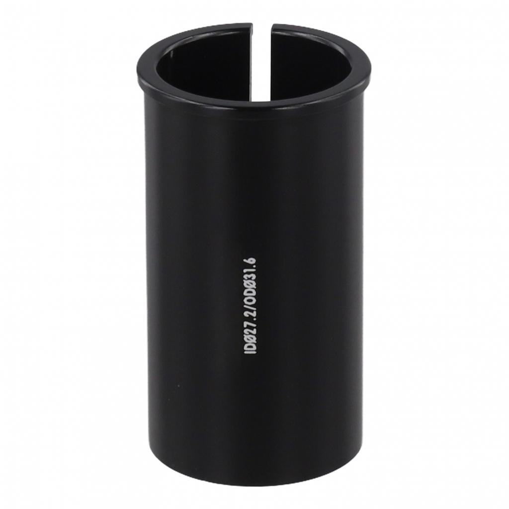 Seat post tube Black Bicycle Bike Cycling Shim Sleeve Reducer Converter