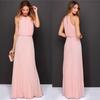 Halter Women Long Maxi Dress Evening Party Gown Wedding Bridesmaid Beach Holiday