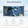 Starlit Mandala Theme Quick Dry Beach Towel Custom Name Text Print Large Sand Resistant Towel Beach Vacation