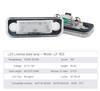 2Pcs For Mercedes Benz W203 W211 C219 R171 CLS SLK Car Licence Plate Light Rear Signal Lamp Illumination Automotive Accessories