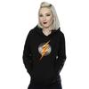 DC Comics Womens/Ladies Justice League Movie Flash Emblem Hoodie