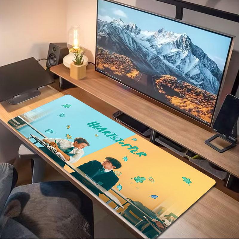 Boyfriend Moments Large Size Mouse Pad Large Gaming Table Cushion Nonslip Laptop Tablet Big Mousepad Xxl Mat Mini Pc Playmat With Lock Edge