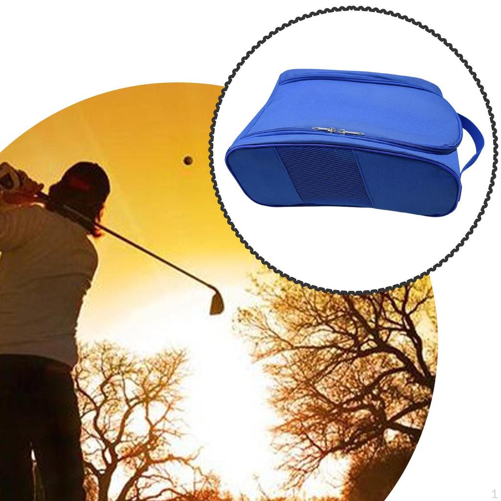 Oddychająca torba na buty golfowe, Przenośny organizer na akcesoria, Buty podróżne, Kolarstwo, Kręgle,