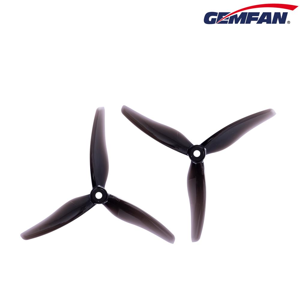 24 pcs/ 12 pairs Gemfan 51433 5inch 3 blade tri-blade Propeller Props Compatible Brushless Motor for FPV Racing Drone 51466