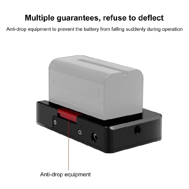 For / / Panasonic PULUZ DSLR Camera Clamp Battery Adapter Plate