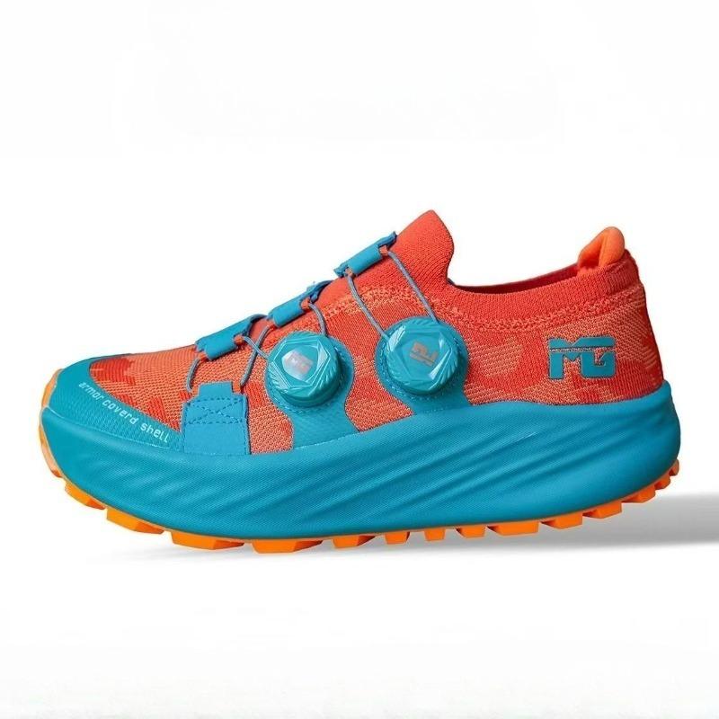 Marken-Designer Schnellverschluss Weite Passform Offroad-Laufschuh Top-Qualität Tragbarer Schuh zum Gehen und Joggen Laufschuh
