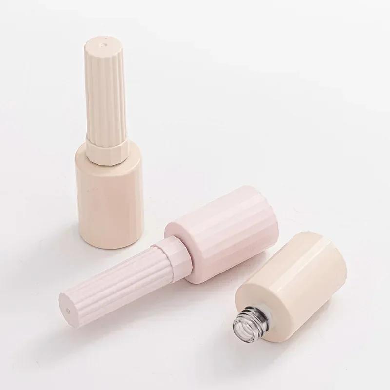 New 10pcs/set 12ml Empty Nail Polishing Bottle Nail Gel Empty Bottle with Brush Glass Empty Blending Bottle Touch-up Container