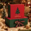 Organizer Christmas Gifts Box Flip-Top Gifts Packaging Box Holiday Wrapping Box  Christmas