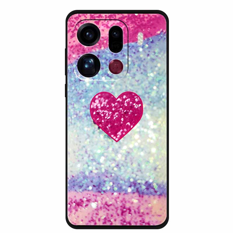 Luxus Hülle für OPPO Find X9 Pro 5G Weiches Silikon Schutz Stoßfest Handy Rückseite für OPPO Find X9 Pro 6.78" TPU Schalen