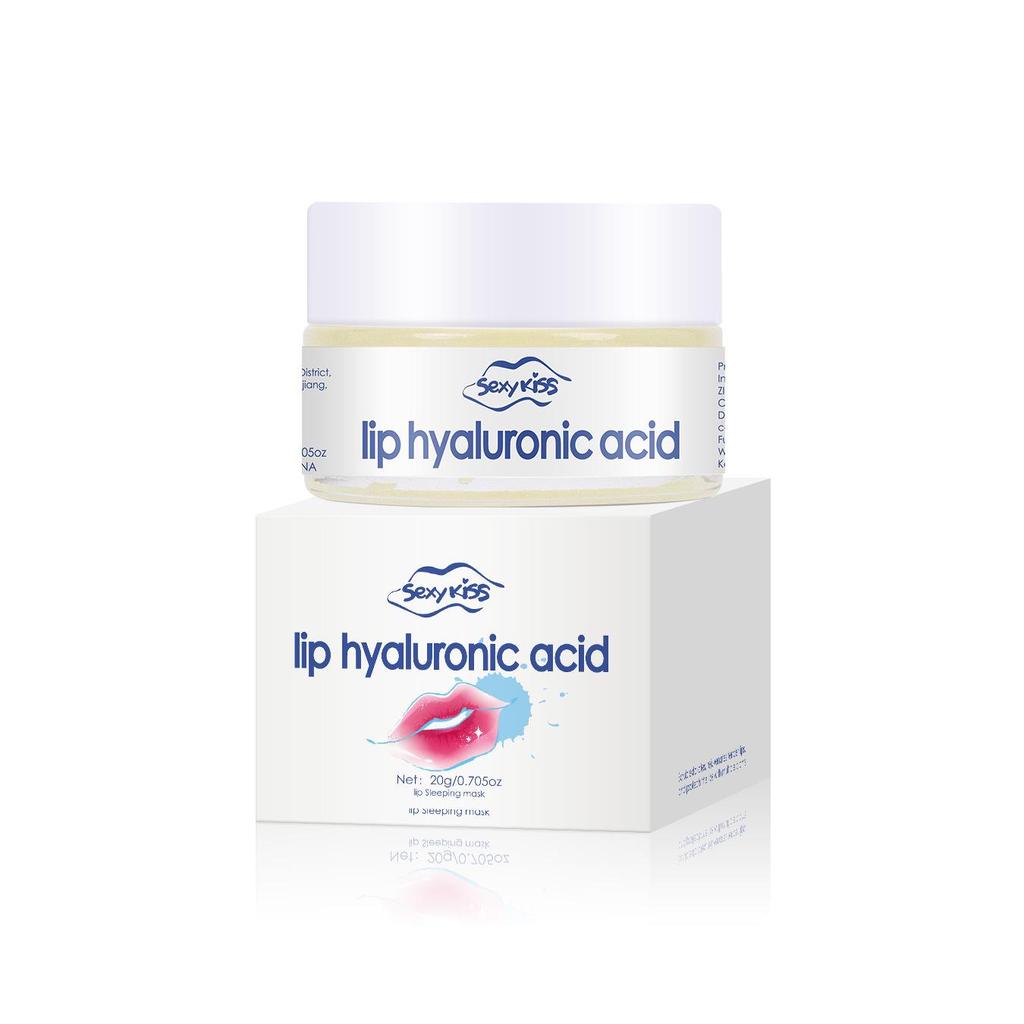 Cross-Border Hyaluronic Acid Collagen Lip Mask: Deep Hydration & Brightening