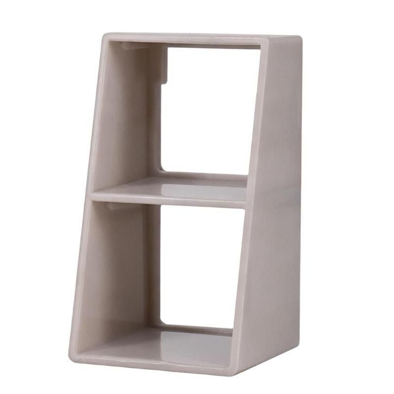 Modern Style Plastic Book Rack Dollhouses Furniture 1/6 Scale Miniature Model Design