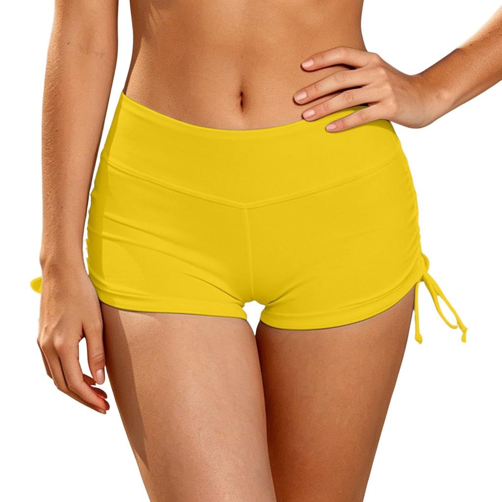 Schnell trocknende Badeshorts für Damen mit Kordelzug - Yoga Beach Sportshorts für den Sommer