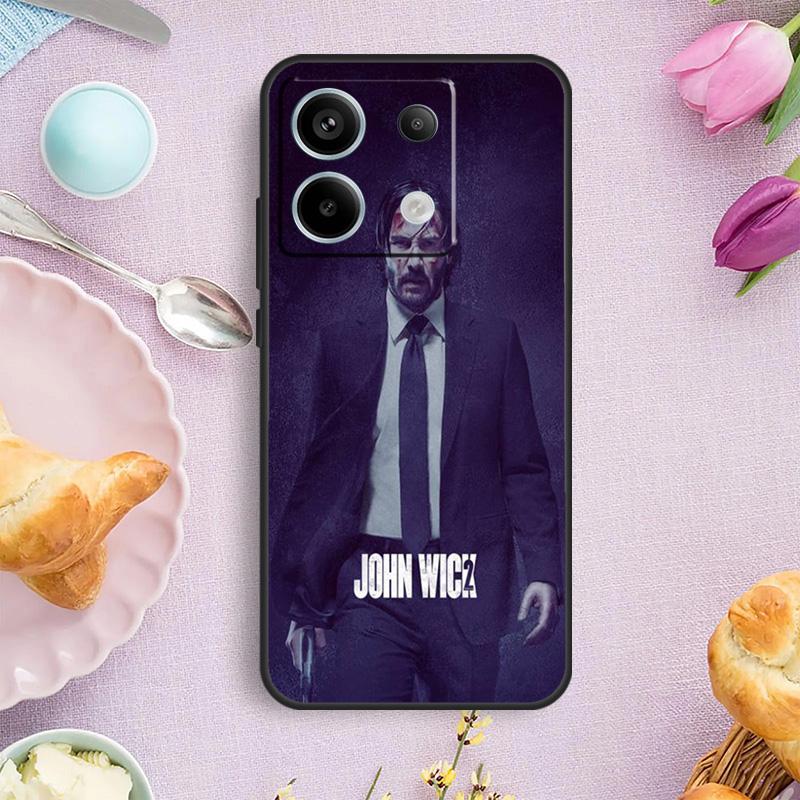 John Wick Keanu Reeves Case For Xiaomi Redmi Note 12 11 9 10 13 Pro Plus 9S 10S 11S 12S Redmi 12 10 C 9C 13C Cover