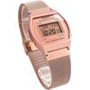 [Casio] CASIO Digital Watch Vintage Series B640WMR-5A Unisex Rose Gold Mesh Metal Band Overseas M...